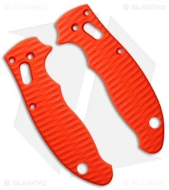 Allen Putman Spyderco Manix 2 Custom Sculpted G-10 Replacement Scales (Orange)