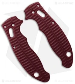 Allen Putman Spyderco Manix 2 Custom Sculpted G-10 Replacement Scales (Red)