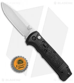 Benchmade 4400 Casbah Automatic Knife Black Grivory (3.4" Satin) -Spyderco Sales Store Benchmade 4400 Casbah Black Grivory Satin 4400 BHQ 51626 jr bottlecap 2