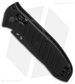 Benchmade 5750SBK Mini Presidio II Automatic Knife (3.2" Black Serr) 6 Benchmade 5750SBK Mini Presidio II Automatic Knife (3.2" Black Serr) -Spyderco Sales Store Benchmade 5750 SBK Mini Presidio II black serr BHQ 78772 er spine