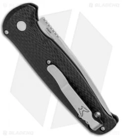 Benchmade CLA Limited Edition Automatic Knife Carbon Fiber(3.3" Satin) 4300-1801 -Spyderco Sales Store Benchmade CLA Limited Edition Auto CF Satin 4300 1801 BHQ 91085 jr side