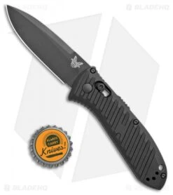 Benchmade 5750BK Mini Presidio II Automatic Knife (3.2" Black) -Spyderco Sales Store Benchmade Mini Presidio II Auto Black 5750BK BHQ 108953 jr bottlecap
