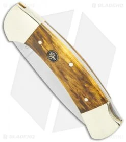 Spyderco Sales Store -Spyderco Sales Store Boker 3000 LB Curly Birch Satin 117100 BHQ 120626 jr spine