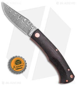 Boker Annual Damascus Slip Joint Knife Bog Oak (3.1" Steam Engine Damascus) -Spyderco Sales Store Boker Annual Damascus Slip Joint Knife Bog Oak Steam Engine Damascus BHQ 139192 td size