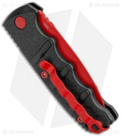 Boker Black Widow Mini Kalashnikov Automatic Knife Dagger (2.5" Red D2) -Spyderco Sales Store Boker Black Widow Mini Kalashnikov Auto Dagger Red 01KALS57NSOI BHQ 96966 jr side