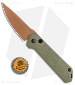 Boker Burnley Kihon Desert Warrior Drop Point Automatic Knife (3.3" Copper D2) -Spyderco Sales Store Boker Burnley Kihon Desert Warrior DP Auto Copper D2 01BO955NSOI BHQ 101391 jr bottlecap