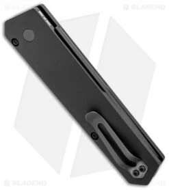 Boker Burnley Kwaiken Compact Automatic Knife Black (3" Black) Pro-Tech -Spyderco Sales Store Boker Burnley Kwaiken Compact Auto Black Black Protech BHQ 95710 jr side