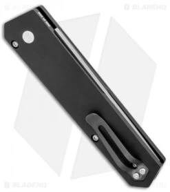 Boker Burnley Kwaiken Compact Automatic Knife Black (3" Stonewash) Pro-Tech -Spyderco Sales Store Boker Burnley Kwaiken Compact Auto Black SW Protech BHQ 95732 jr side