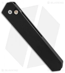 Boker Burnley Limited Kwaiken Automatic Knife Black (3.5" Stonewash) Pro-Tech -Spyderco Sales Store Boker Burnley Limited Kwaiken Auto Black SW Protech BHQ 88839 er spine