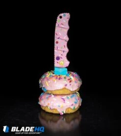 Boker Dessert Warrior Kalashnikov Dagger Automatic Knife (3.25" Blue) Donut -Spyderco Sales Store Boker Dessert Warrior Kalashnikov Dagger Automatic Knife Blue bhq 108010 kp stack web