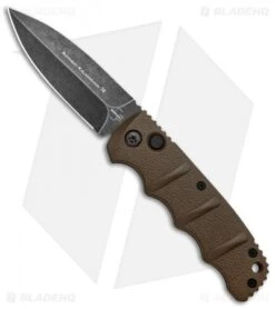 Boker Kalashnikov Dagger Automatic Knife Coyote (3.25" Smokewash D2)