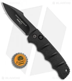 Boker Kalashnikov Harpoon Automatic Knife Black (3.25" Black D2) -Spyderco Sales Store Boker Kalashnikov Harpoon Auto Black Black KALS53NSOI BHQ 95957 jr bottlecap