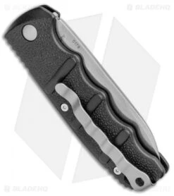 Boker Kalashnikov Modified Sheepsfoot Automatic Knife Black (3.25" Stonewash D2) 9 Boker Kalashnikov Modified Sheepsfoot Automatic Knife Black (3.25" Stonewash D2) -Spyderco Sales Store Boker Kalashnikov Modified Sheepsfoot Auto Black SW 01KALS52NSOI BHQ 95956 jr side
