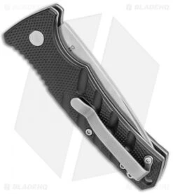Boker Mini Strike Automatic Knife Black Aluminum (2.6" Stonewash D2) -Spyderco Sales Store Boker Mini Strike Auto Black SW 01BO435NSOI BHQ 99628 jr side
