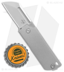 Boker Plus BabyX Flipper Frame Lock Knife Steel (1.6" Satin) 01BO366 -Spyderco Sales Store Boker Plus BabyX Flipper FL Steel Stain BHQ 146784 jr bottlecap