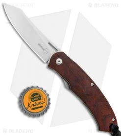 Boker Plus Kansei Takara Liner Lock Knife Cocobolo Wood (3.125" Satin) 01BO895 -Spyderco Sales Store Boker Plus Kansei Takara LL Cocobolo Wood Satin 01BO895 BHQ 101763 jr bottlecap