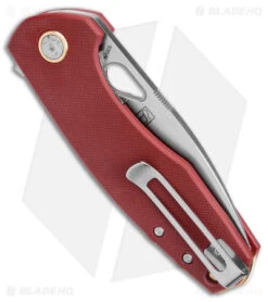 Boker Plus Voxnaes Little Friend Liner Lock Knife Burgundy G-10 (3" Satin S35VN) -Spyderco Sales Store Boker Plus Voxnaes Little Friend LL Burgundy G 10 Satin BHQ 146703 jr side