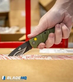 Boker Warhawk Kalashnikov Dagger Automatic Knife Green (3.25" Black D2) 15 Boker Warhawk Kalashnikov Dagger Automatic Knife Green (3.25" Black D2) -Spyderco Sales Store Boker Warhawk Kalashnikov Dagger Automatic Knife Black BHQ92862 kp in a box hand web