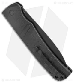 Boker XXL Kalashnikov Exclusive Dagger Automatic Knife (4.75" Black D2) -Spyderco Sales Store Boker XXL Kalashnikov Auto All Black BHQ Exclusive BHQ 126271 jr side