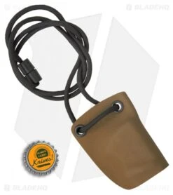 Linos Kydex Sheath For Boker Kalashnikov W/ Neck Cord - Coyote Brown -Spyderco Sales Store Linos Kydex Sheath boker kalashnikov coyote brown BHQ 68497 er size