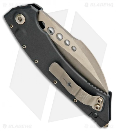 Microtech Custom Hawk Automatic Knife Apocalyptic (4" Two Tone Bronze) 507-MCK 3 Microtech Custom Hawk Automatic Knife Apocalyptic (4" Two Tone Bronze) 507-MCK - Image 3