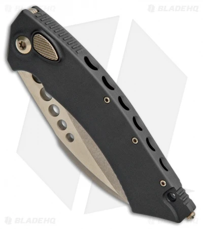 Microtech Custom Hawk Automatic Knife Apocalyptic (4" Two Tone Bronze) 507-MCK 2 Microtech Custom Hawk Automatic Knife Apocalyptic (4" Two Tone Bronze) 507-MCK - Image 2