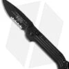 Microtech LUDT Automatic Knife Tactical (3.4" Black Serr) 135-2T