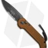Microtech LUDT Automatic Knife Tan (3.4" Black Serr) 135-2TA