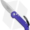 Microtech LUDT Automatic Knife Purple (3.4" Stonewash) 135-10PU
