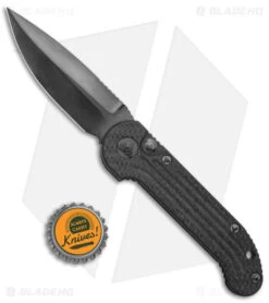 Microtech Marfione Custom LUDT Auto Knife Carbon Fiber (3.3" DLC M390) -Spyderco Sales Store Microtech Marfione Custom LUDT Auto CF DLC BHQ 176350 jr bottlecap