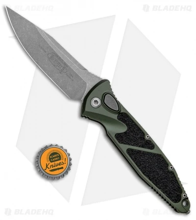 Microtech Socom Elite S/E Automatic Knife OD Green (4" Apocalyptic) 160A-10APOD 4 Microtech Socom Elite S/E Automatic Knife OD Green (4" Apocalyptic) 160A-10APOD - Image 4