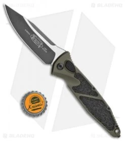 Microtech Socom Elite S/E Automatic Knife OD Green (4" Two-Tone) 160A-1OD -Spyderco Sales Store Microtech Socom Elite SE Auto OD Green TT 160A 1OD BHQ 108657 jr bottlecap