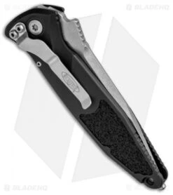 Microtech Socom Elite S/E Automatic Knife (4" Stonewash Ser) 160A-11 -Spyderco Sales Store Microtech Socom Elite SE Auto SW Serr 160A 11 BHQ 91308 jr side