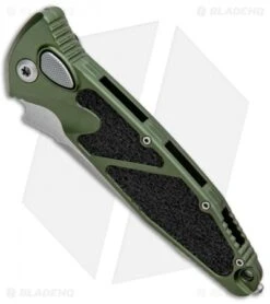 Microtech Socom Elite T/E Automatic Knife OD Green (4" Stonewash) 161A-10OD -Spyderco Sales Store Microtech Socom Elite TE Auto OD Green SW 161A 10OD BHQ 99302 jr spine