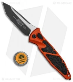 Microtech Socom Elite T/E Automatic Knife Orange (4" Two Tone) 161A-1OR -Spyderco Sales Store Microtech Socom Elite TE Auto Orange TT 161A 1OR BHQ 99677 jr bottlecap