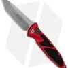Microtech Socom Elite T/E Automatic Knife Red (4" Stonewash) 161A-10RD