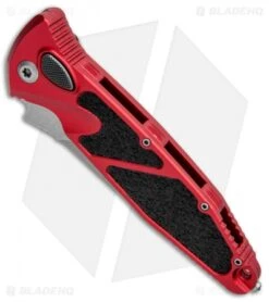 Microtech Socom Elite T/E Automatic Knife Red (4" Stonewash) 161A-10RD -Spyderco Sales Store Microtech Socom Elite TE Auto Red SW 161A 10RD BHQ 105178 jr spine