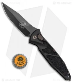 Microtech Signature Series Socom Elite S/E Automatic Knife Black (4" Black) -Spyderco Sales Store Microtech socom Elite Signature SE Auto Black 160 1DLCSS BHQ 93576 jr bottlecap