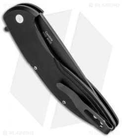 Pro-Tech Cambria Flipper Knife Maple Burl (3.5" Black) 6 Pro-Tech Cambria Flipper Knife Maple Burl (3.5" Black) -Spyderco Sales Store Protech Cambria Flipper Maple Burl Black CF07 BHQ 83348 jr side