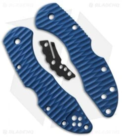 Spyderco Delica 4 Custom Royal Blue G-10 Replacement Handle Allen Putman