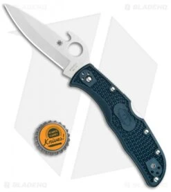 Spyderco Endela Lockback Knife Emerson Opener Gray FRN (3.4" Satin) C243PGYW -Spyderco Sales Store Spyderco Endela LB Emerson Opener Gray FRN C243PGYW BHQ 106192 jr bottlecap