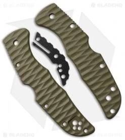 Spyderco Endura 4 Custom OD Green G-10 Replacement Handle Allen Putman