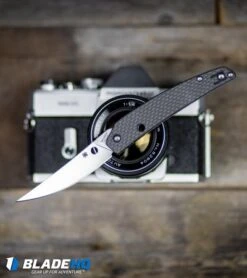 Spyderco Ikuchi Compression Lock Knife Carbon Fiber (3.26" Satin) -Spyderco Sales Store Spyderco Ikuchi Compression Lock Folding Knife Satin C242CFP BHQ 93649 kp camera web