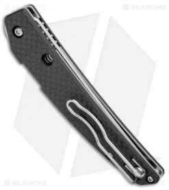 Spyderco Ikuchi Compression Lock Knife Carbon Fiber (3.26" Satin) -Spyderco Sales Store Spyderco Ikuchi Compression Lock Satin C242CFP BHQ 93649 jr side