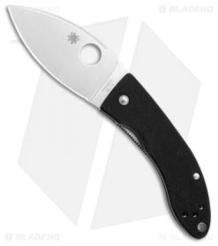 Spyderco Lil' Lum Chinese Folder Black G-10 (2.375" Satin) C205GP