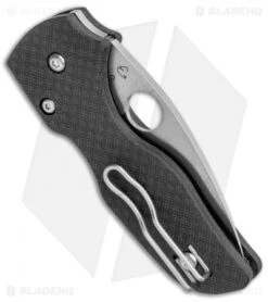 Spyderco Lil' Native Compression Lock Knife Carbon Fiber (2.5" Satin S90V) -Spyderco Sales Store Spyderco Lil Native Compression Lock CF Satin C230CF90VP BHQ 112413 jr side