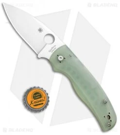 Spyderco M4 Shaman Compression Lock Knife Natural G-10 (3.6" Satin) C229GM4P -Spyderco Sales Store Spyderco M4 Shaman Compression Lock Natural G 10 Satin C229GM4P BHQ 91408 jr bottlecap