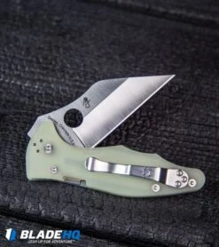 Spyderco M4 Yojimbo 2 Knife Natural G-10 (3.125" Satin) C85GM4P2 -Spyderco Sales Store Spyderco M4 Yojimbo 2 Knife Natural G 10 Satin C85GM4P2 BHQ77839 kp burnt wood backside web