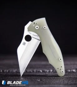 Spyderco M4 Yojimbo 2 Knife Natural G-10 (3.125" Satin) C85GM4P2 -Spyderco Sales Store Spyderco M4 Yojimbo 2 Knife Natural G 10 Satin C85GM4P2 BHQ77839 kp burnt wood standing up web