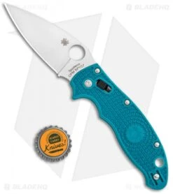 Spyderco Manix 2 Lightweight Ball Lock Knife Blue FRCP (3.4" Satin SPY27) 8 Spyderco Manix 2 Lightweight Ball Lock Knife Blue FRCP (3.4" Satin SPY27) -Spyderco Sales Store Spyderco Manix 2 Lightweight Ball Lock Blue FRCP Satin BHQ 106182 jr bottlecap
